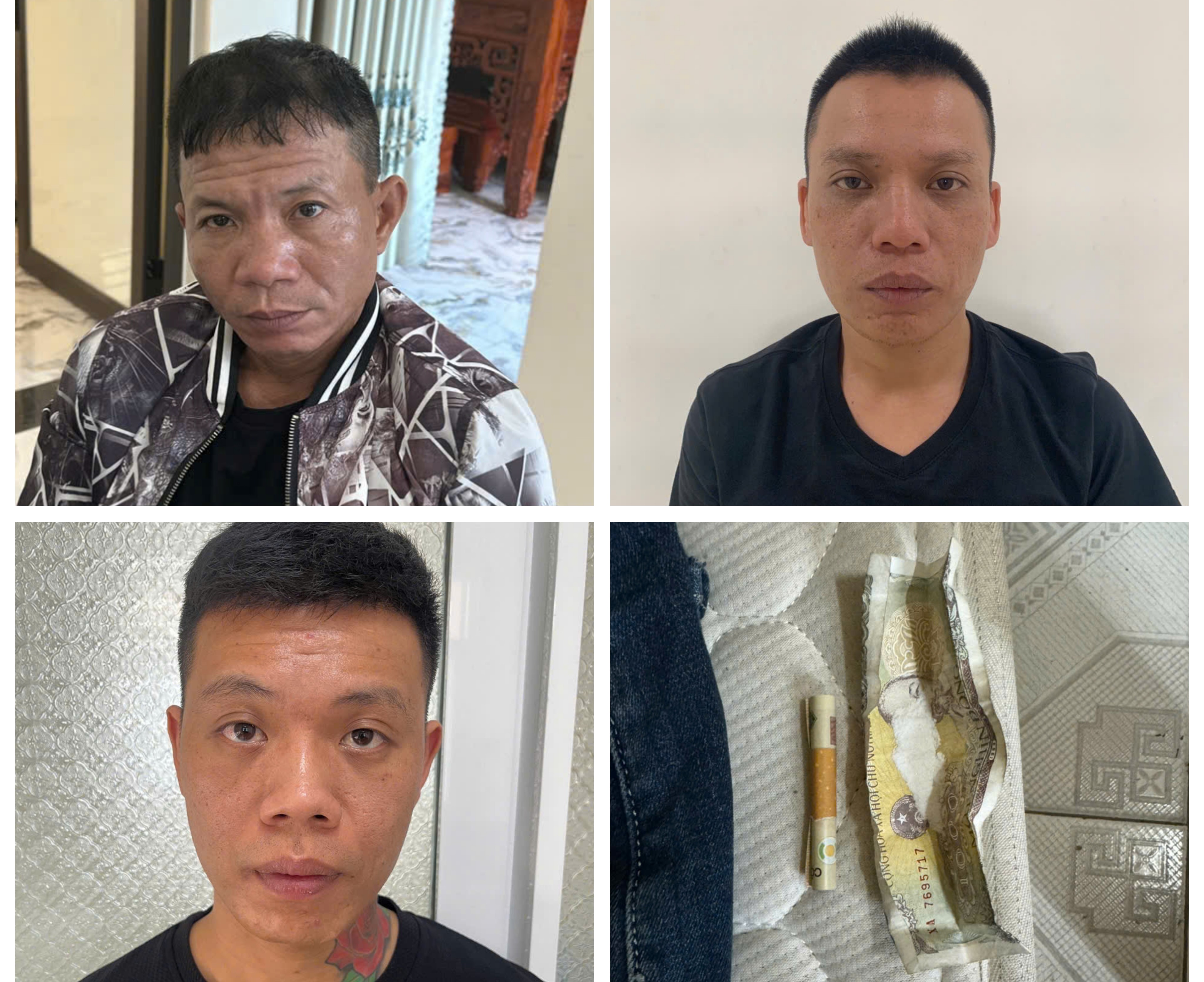 Phá 01 ổ nhóm, bắt 4 đối tượng liên quan tội phạm về ma túy ở các quận Hồng Bàng, Hải An và huyện Thủy Nguyên